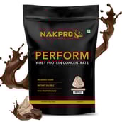 4 - Nakpro Perform Whey Protein Concentrate,  4 Piece(s)/Pack  Chocolate, Chocolate Cream, Coffee, Cookies & Cream 