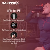 6 - Nakpro Micellar Casein Protein,  2.2 lb  Banana (Pack of 2) 