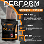 4 - Nakpro Perform Whey Protein Concentrate,  2.2 lb  Lychee 