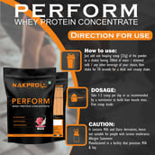 6 - Nakpro Perform Whey Protein Concentrate,  1.1 lb  Lychee 
