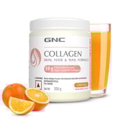 2 - GNC Collagen 200 g & Women's One Daily Multivitamin 30 Tablets Combo,  2 Piece(s)/Pack  Orange 