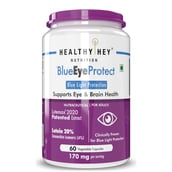 1 - HealthyHey Nutrition BlueEyeProtect Lutein and Zeaxanthin,  60 capsules 