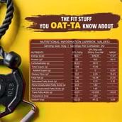 MuscleBlaze High Protein Oats 1 kg Unflavoured & Chocolate Peanut Butter 1 kg Crunchy Combo