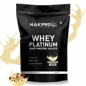 1 - Nakpro Whey Platinum Whey Protein Isolate,  1.1 lb  Milk Masala 
