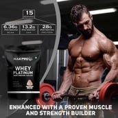3 - Nakpro Whey Platinum Whey Protein Isolate, 1.1 lb Chocolate Cream