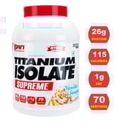 SAN Titanium Isolate Supreme,  4.62 lb  Vanilla Sundae 
