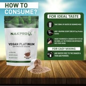 5 - Nakpro Vegan Platinum Soy Protein Isolate,  2.2 lb  Chocolate 