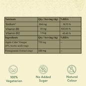 8 - HealthKart HK Vitals ACV 750 mg Effervescent, 15 tablet(s) Lime & Lemon