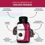 4 - Simply Herbal Mucuna Pruriens (Pack of 2),  90 capsules 