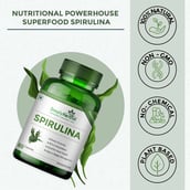 6 - Simply Herbal Spirulina (Pack of 2),  60 capsules 