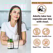 6 - Simply Herbal Glutathione,  Unflavoured (Pack of 2)  60 capsules 