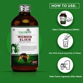 5 - Simply Herbal Women Elixir,  450 ml  Unflavoured (Pack of 3) 