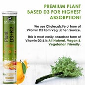 3 - Naturyz Plant D3+K2,  20 tablet(s)  Mango 