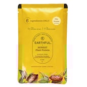 1 - Earthful Honest Plant Protein,  0.09 lb  Indonesian Dark Cocoa (Pack of 6) 