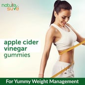 3 - Nature Sure Apple Cider Vinegar,  45 gummies  Unflavoured 