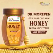 3 - Dr. Morepen Pure & Natural Honey (Pack of 4),  250 g  No Added Sugar 
