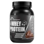 1 - Dr. Morepen Muscle Food 100% Whey Protein,  2.2 lb  Double Chocolate 