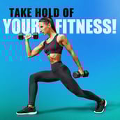 6 - SLOVIC Rubber Dumbbell Set,  Black  7.5 kg 