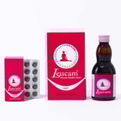 2 - MPIL Leucam Syrup,  200 ml  Unflavoured (with 40 Tablets) 