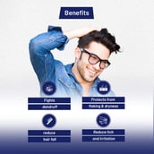 6 - ForMen Anti-Dandruff Lotion 60ml & Anti-Dandruff Shampoo 100ml,  2 Piece(s)/Pack  for All Hair Types 