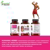 3 - Humming Herbs Turkesterone,  90 capsules 