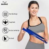 4 - SLOVIC Mini Loop Resistance Bands,  Blue  Light 
