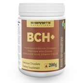 1 - Sharrets BCH+ Bovine Collagen with HA,  200 g  Delicious Chocolate 