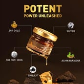 5 - Koshaveda Shilajit Ashwa Gold WSG-77 by MuscleBlaze,  20 g