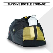 8 - MuscleBlaze Training Bag with Shoe Compartment, Black 45 L