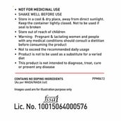 6 - MuscleBlaze Liquid L-Carnitine,  450 ml  Lemon Lime 