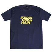 MuscleBlaze T-Shirt Ziddi Hoon Main,  Dryfit Blue  XL 