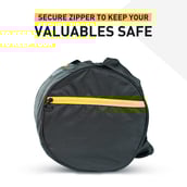 6 - MuscleBlaze Gym Duffle Bag,  Black 30L