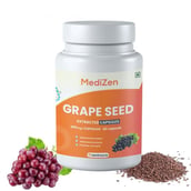 1 - MediZen Grapeseed Extract 400mg,  60 capsules 