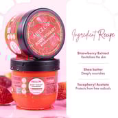 2 - Meglow Body Yogurt,  200 ml  Strawberry for Instant Hydration 