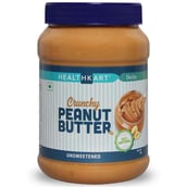 3 - HealthKart Peanut Butter 100% Natural Unsweetened OP,  1 kg  Crunchy 