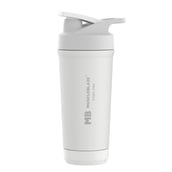 2 - MuscleBlaze Steel Pro Shaker,  Pristine White  700 ml