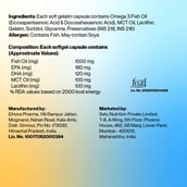 7 - Setu Deep Sea Fish Oil 1000mg (Pack of 2),  60 softgels 