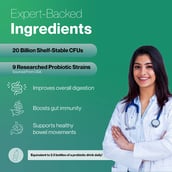 3 - Setu Tummy: Probiotic,  30 capsules  Unflavoured (Pack of 3) 