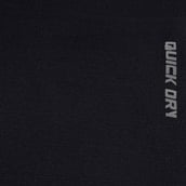 6 - MuscleBlaze Active Tee Half Sleeve,  Midnight Black  Large