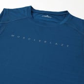 2 - MuscleBlaze Delt Tank,  Teal Blue  Small