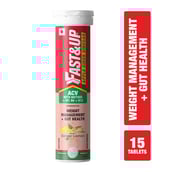 1 - Fast & Up Apple Cider Vinegar with Mother,  15 tablet(s)  Ginger Lemon 