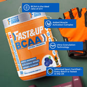 2 - Fast & Up BCAA,  0.99 lb  30 Servings  Blueberry 