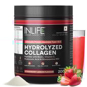 1 - INLIFE Hydrolyzed Collagen Peptides,  0.44 lb  Strawberry Lemon 