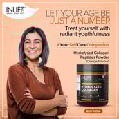 9 - INLIFE Hydrolyzed Collagen Peptides, 0.44 lb Orange