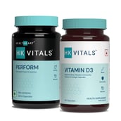 HealthKart HK Vitals Vitamin D3 & Perform 60 Cap Combo
