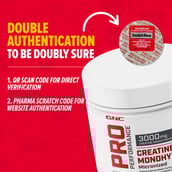 6 - GNC Pro Performance Creatine Monohydrate,  Blueberry  0.55 lb 