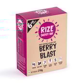 1 - Rize Energy Bar,  6 bar(s)  Berry Blast (Pack of 6) 