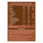 MuscleBlaze Chocolate Peanut Butter Creamy & High Protein Oats 1kg Dark Chocolate Combo