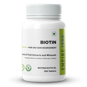 1 - EMPIRE 1900 Biotin,  30 tablet(s)  Unflavoured 