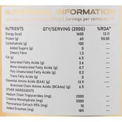 4 - Muscle Leb 100% Real Mass Gainer,  6.6 lb  Creamy Vanilla 